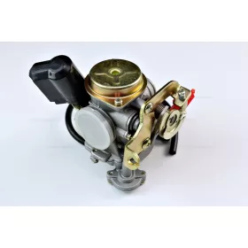   Karburátor 4T GY6 50ccm, 4 ütemű kínai robogóhoz / KYMCO 4T / PEUGEOT V-CLICK 4T / RIEJU 4T (fém fedeles)
