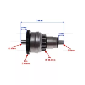 Bendix 4T GY6 50ccm, 4 ütemű kínai robogóhoz