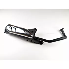   Kipufogó 4T GY6 50ccm 10"-os kerekű 4 ütemű kínai robogóhoz