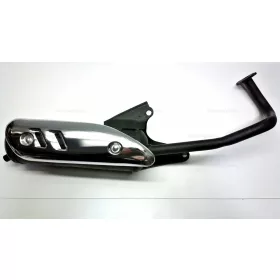   Kipufogó 4T GY6 50ccm 10"-os kerekű 4 ütemű kínai robogóhoz
