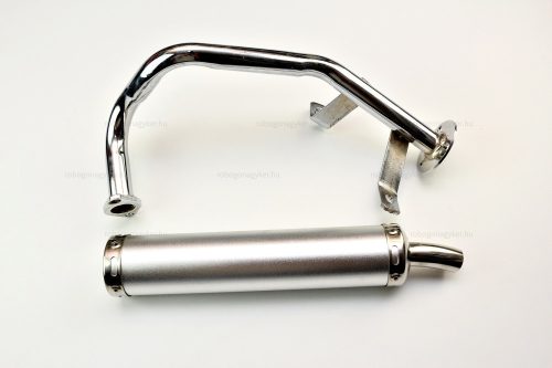 Kipufogó 4T RACING 6CM, 4 ütemű kínai robogóhoz