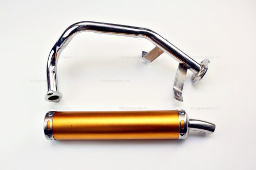 Kipufogó 4T RACING 6CM, 4 ütemű kínai robogóhoz