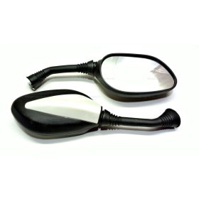 Tükör szett fehér betétes 8mm