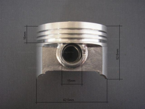Dugattyúszett 4T 150ccm 62.5mm 15-ös csapszeg