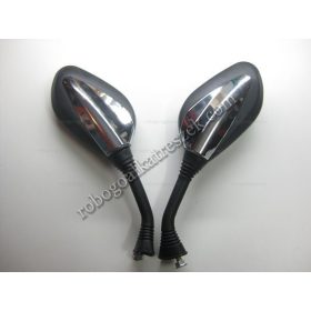 Tükör szett króm betétes 8mm