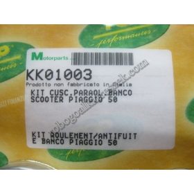   Csapágy + szimering szett Piaggio / Gilera robogókhoz (CJB) TOP PERFORMANCES KK01003