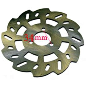 Féktárcsa Pocket Cross 138mm 34mm furatközép