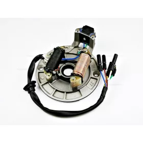   Gyújtás alaplap állórész 110 - 125ccm kézi váltó Dirt bike - Pitbike Tip 1