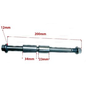 Tengely kerékhez 190mm Dirt Bike