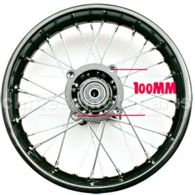 Kerék hátsó 14" Dirt Bike 100mm / 90mm