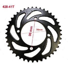 Lánckerék hátsó 428 41 fogas 7mm Dirt Bike