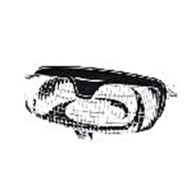 Lámpa első ZIP F278