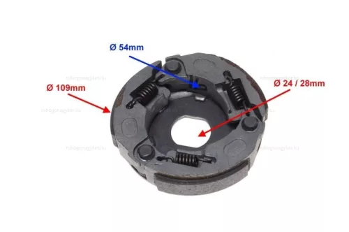 Kuplung pofa Keeway Focus / F-act 112mm