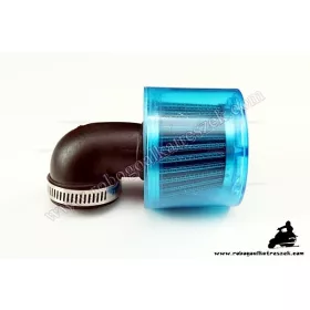 Levegőszűrő sport 32mm vízhatlan 90 fokos