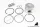 Dugattyúszett ATV / QUAD 125cc 52.4mm 15-ös csapszeg