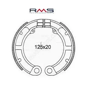 Fékpofa 125x20 Piaggio Vespa 50ccm RMS 0490