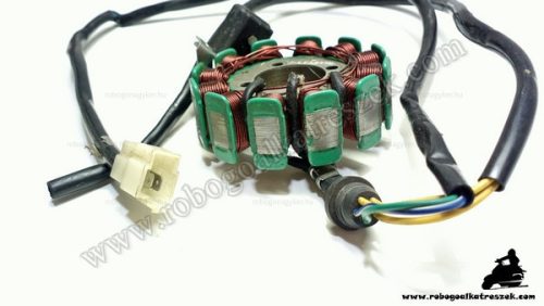 Gyújtás alaplap állórész 12 tekercses 125ccm