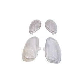 Indexbúra szett első + hátsó fehér MBK OVETTO YM2148LA