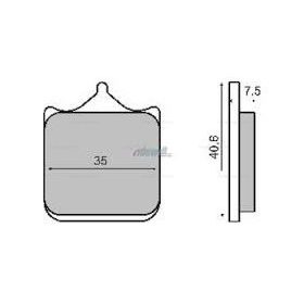 FÉkbetét BMW G450 SGR 2860