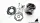 Hengerszett Derbi 47mm 70ccm D50B 2005-