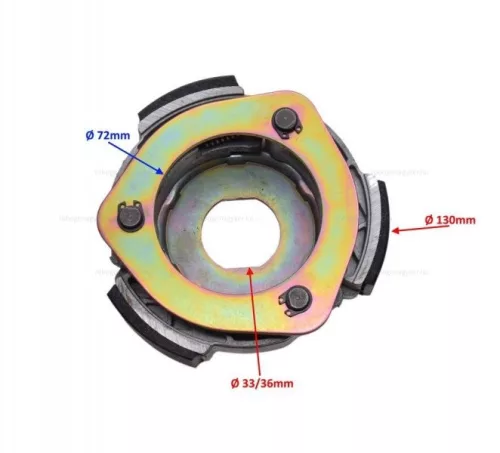 Kuplung pofa PIAGGIO FLY / LIBERTY 125CC / VESPA LX 125 / 150CC