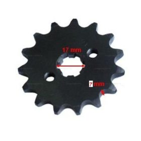 Lánckerék első 428 16 fogas 14/17mm-es tengelyre