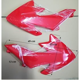 Idom pár első oldalsó HB-GS piros