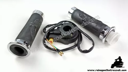 Gázkar + gázház 2 ütemű dongó motorhoz