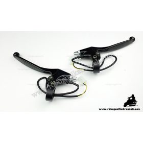 Fékkar szett fekete - elektromos kerékpárhoz