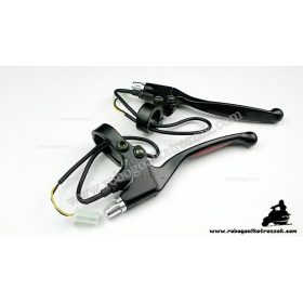 Fékkar szett fekete - elektromos kerékpárhoz