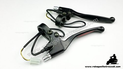 Fékkar szett fekete - elektromos kerékpárhoz