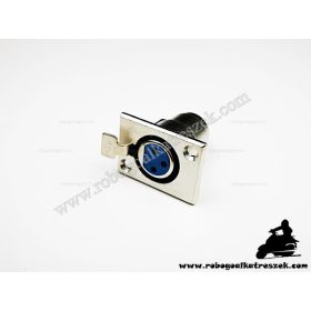   Három pólusú töltő aljzat mama (XLR dugóhoz) - elektromos kerékpárhoz