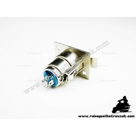   Három pólusú töltő aljzat mama (XLR dugóhoz) - elektromos kerékpárhoz