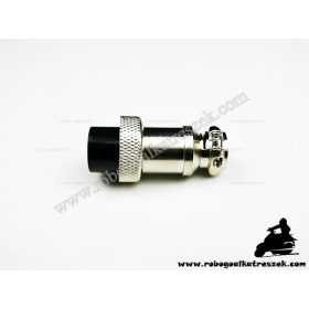   Három pólusú akkumulátor töltőajlzat - elektromos kerékpárhoz