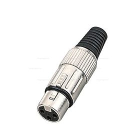 XLR töltő dugó (mama) - elektromos kerékpárhoz