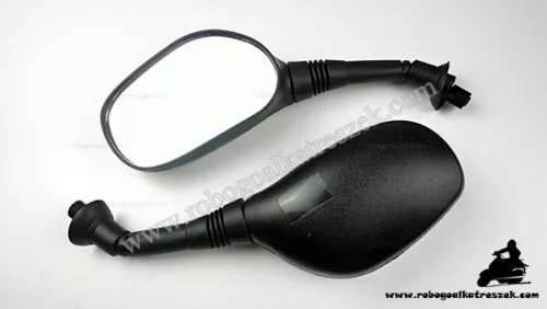 Tükör szett fekete 10mm