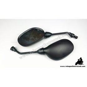 Tükör szett fekete 8mm-es menettel  jobbos + jobbos