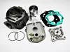 Hengerszett + hengerfej Derbi Senda 2006 70ccm 47mm L.C. - POWER FORCE