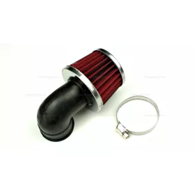 Levegőszűrő sport  28-30mm 90 fokos