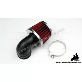 Levegőszűrő sport  28-30mm 90 fokos