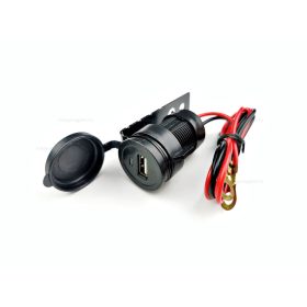 USB töltő aljzat robogóhoz 1db USB csatlakozóval