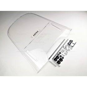 Szélvédő plexi robogóra univerzális Tip 2