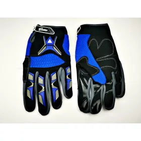 Kesztyű CROSS RANGE fekete - kék INMOTION XL-es