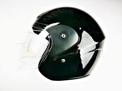 Bukósisak AWINA nyitott fekete fényes XXL méret