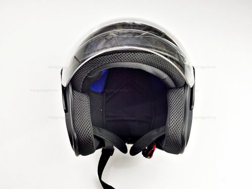 Bukósisak AWINA nyitott fekete matt L méret