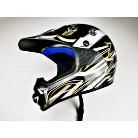 Bukósisak AWINA ENDURO fekete - szürke L méret