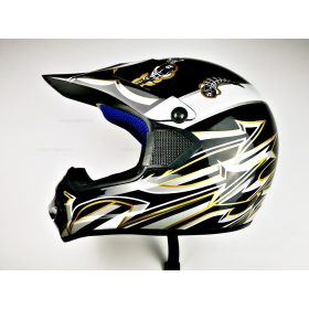 Bukósisak AWINA ENDURO fekete - szürke XXL méret