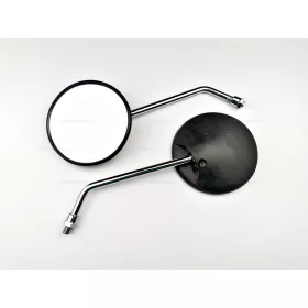 Tükör szett kerek króm szárral 10mm