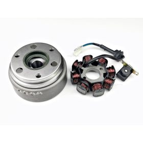 Gyújtás alaplap állórész + forgórész 4T LIFAN LF120