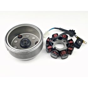 Gyújtás alaplap állórész + forgórész 4T LIFAN LF120